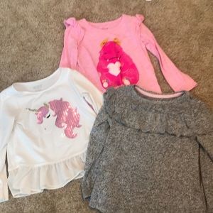 4T long sleeve top bundle